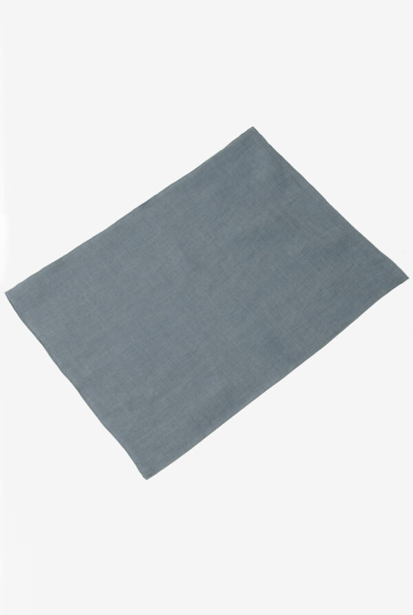 Dark Grey linen placemat