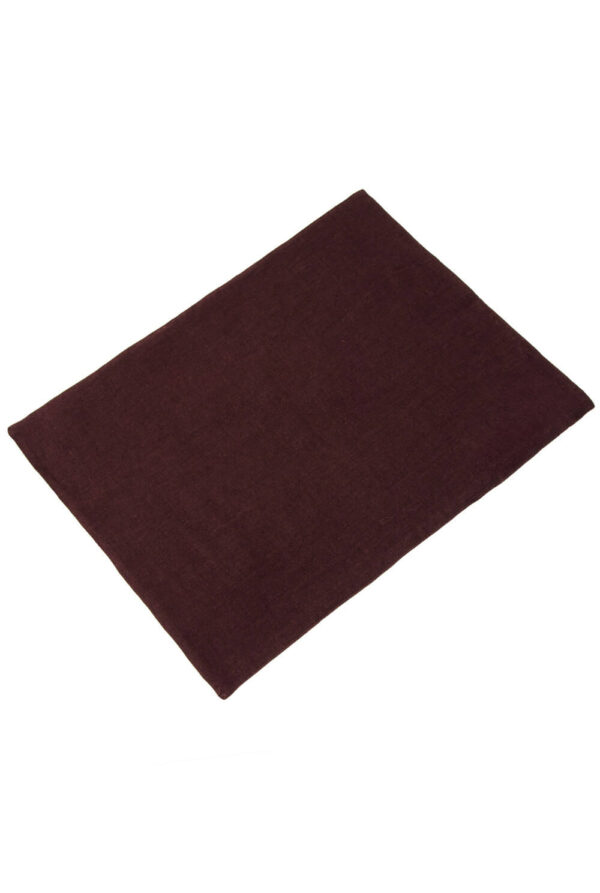 Deep Purple linen placemat