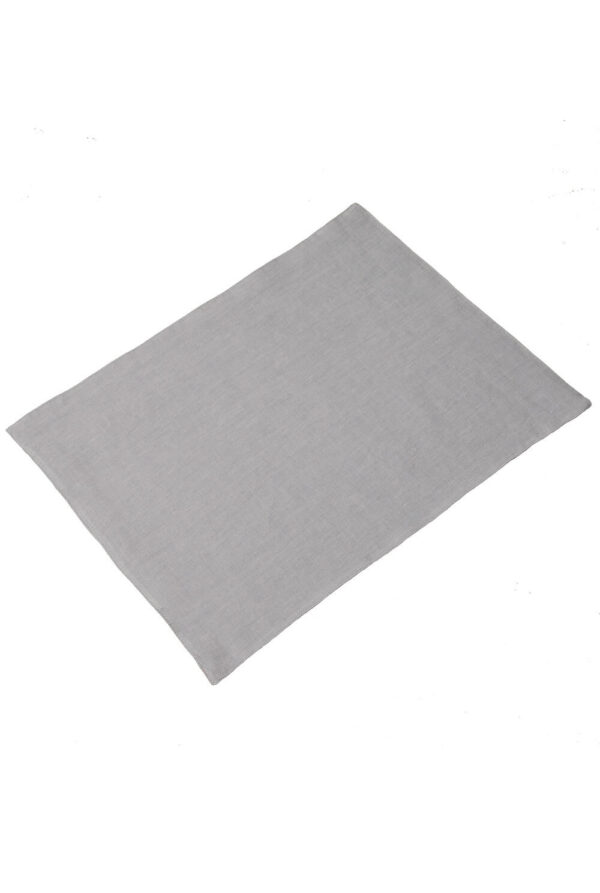 Light Grey linen placemat