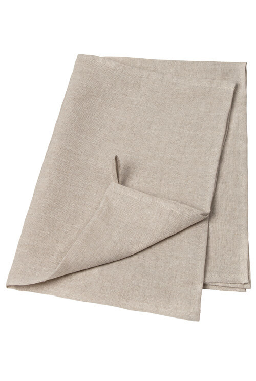 Natural Melange linen kitchen towel set of 2