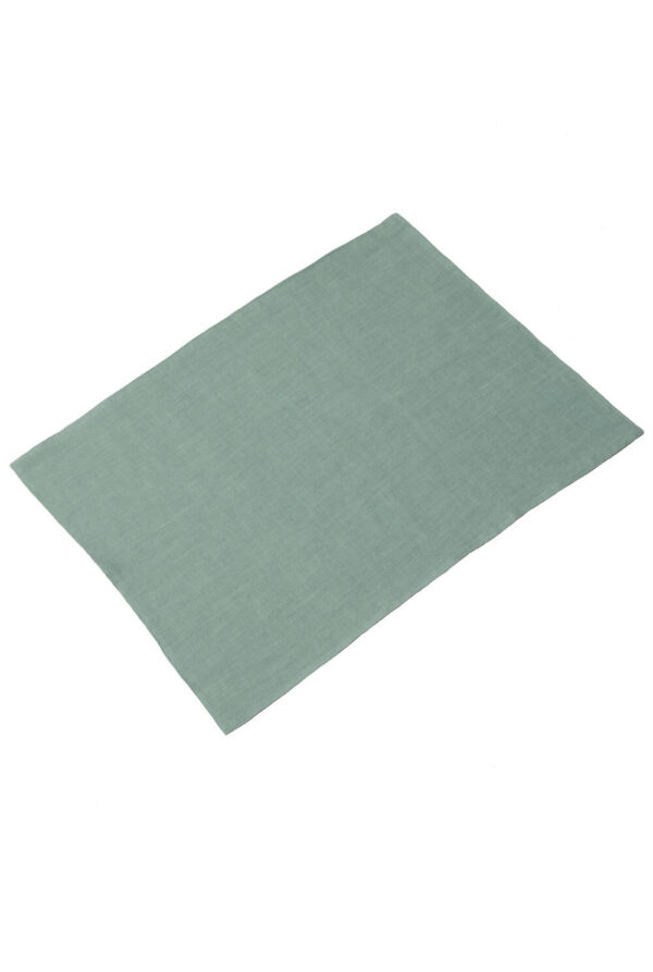 Ocean Mint linen placemat