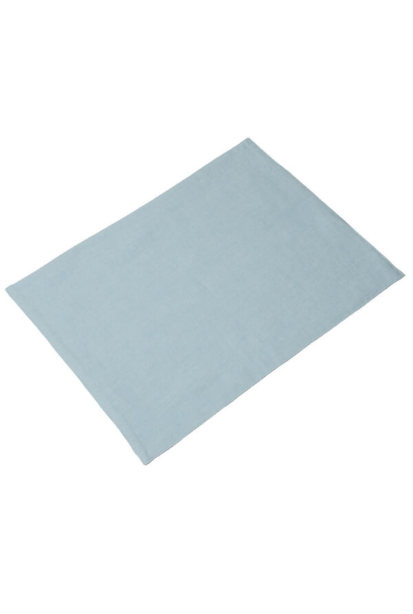 Sky Blue linen placemat