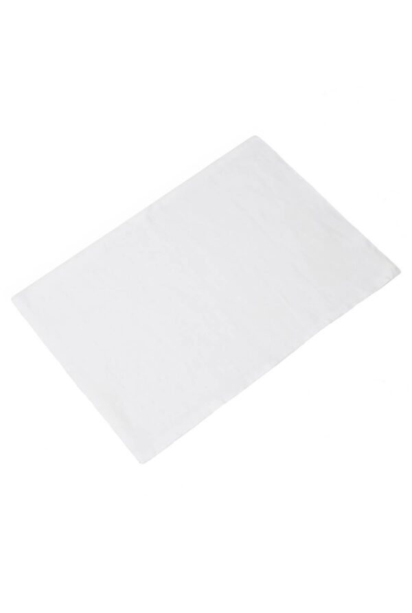 White linen placemat